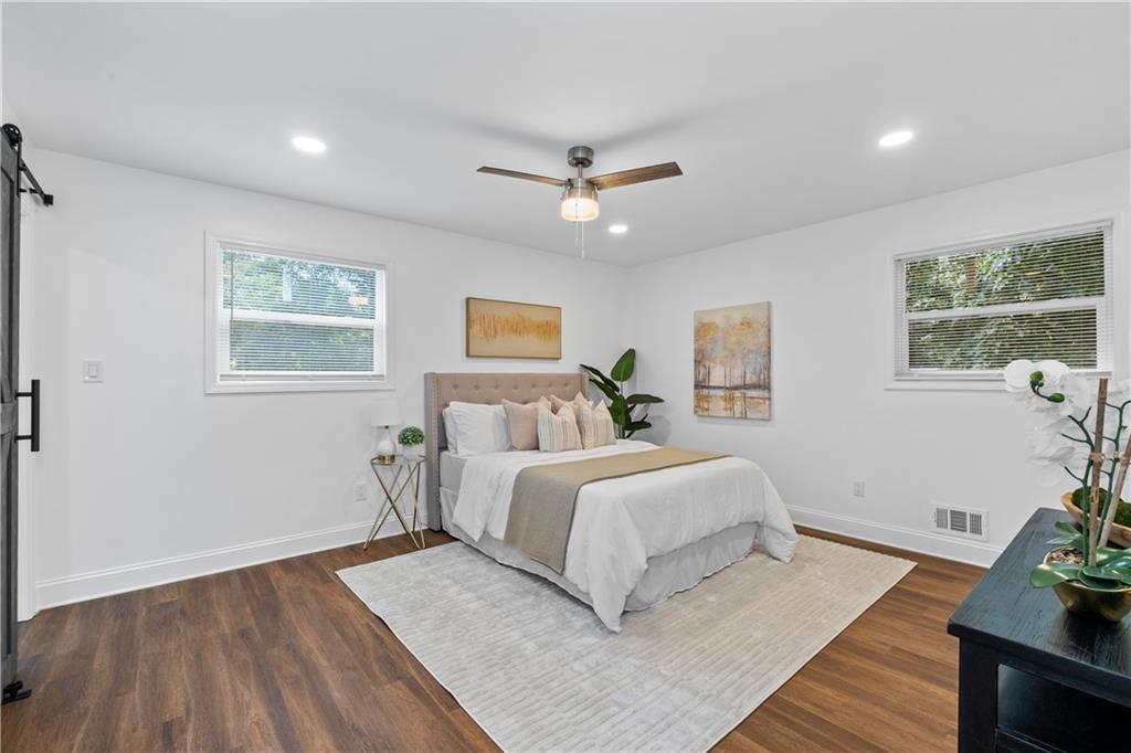 3144 Flamingo Drive East Point, GA 30344 - Photo 30 of 47 a bed room with a bed and a window