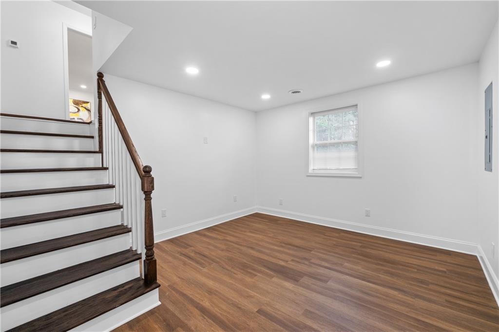 3144 Flamingo Drive East Point, GA 30344 - Photo 34 of 47 a view of entryway with wooden floor