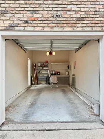 a view of a in a room