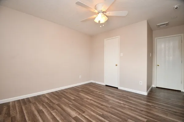 wooden floor in an empty room