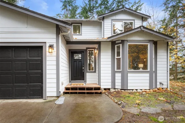 a view of a house with a outdoor space