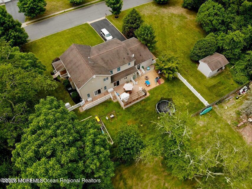 1 Kari Court Jackson, NJ 08527 - Photo 60 of 66 an aerial view of a house with a garden