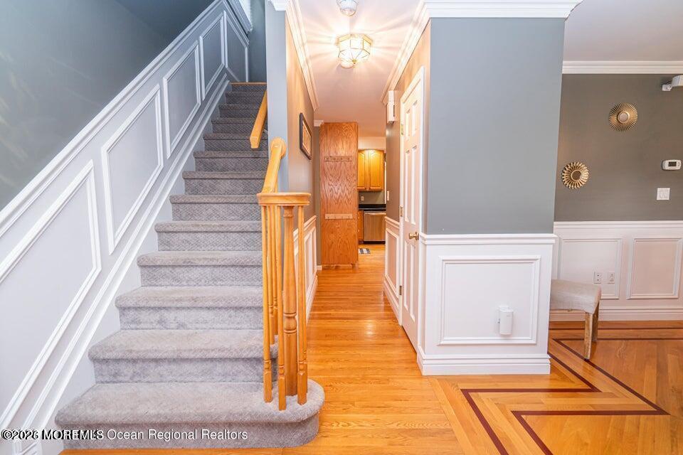 1 Kari Court Jackson, NJ 08527 - Photo 10 of 66 a view of entryway and hall with wooden floor