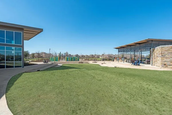 a view of a house with a outdoor space