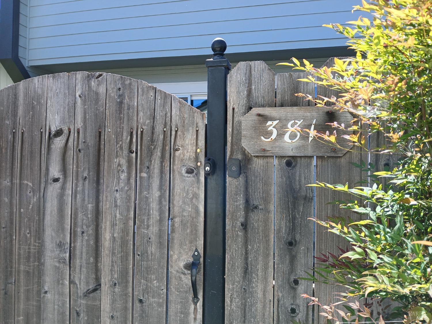 381 Wall Place Santa Rosa, CA 95401 - Photo 3 of 18 a view of a wooden door