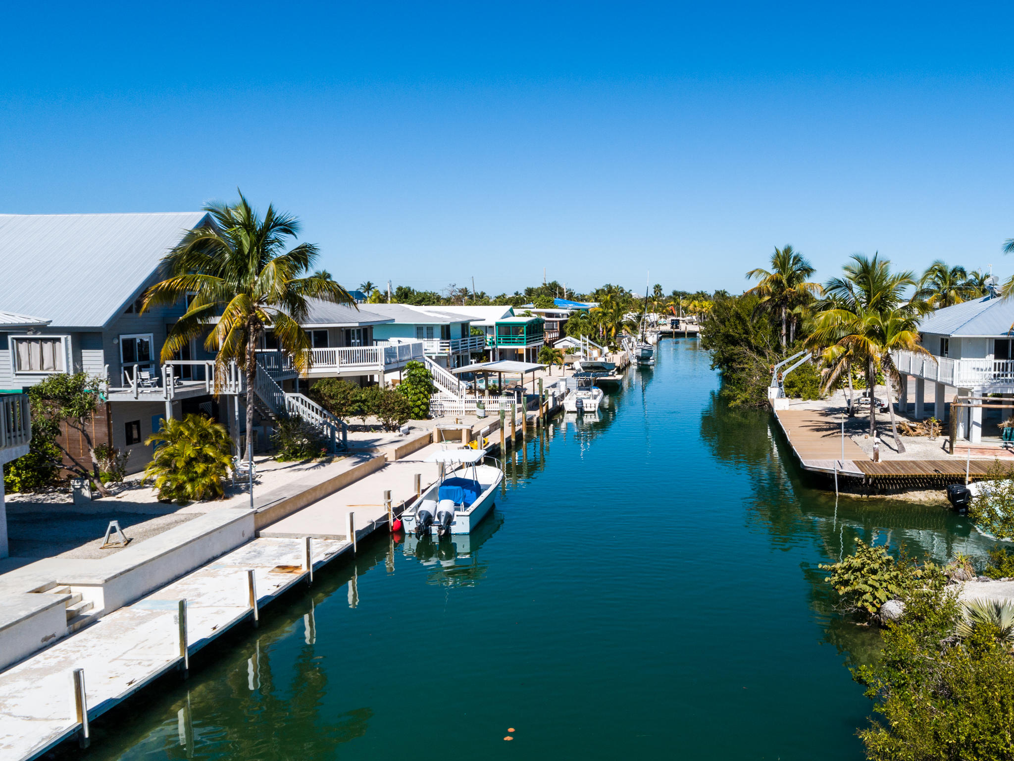 235 Blackbeard Road Summerland Key, FL 33042 - Photo 35 of 44 Aerial looking North along Canal