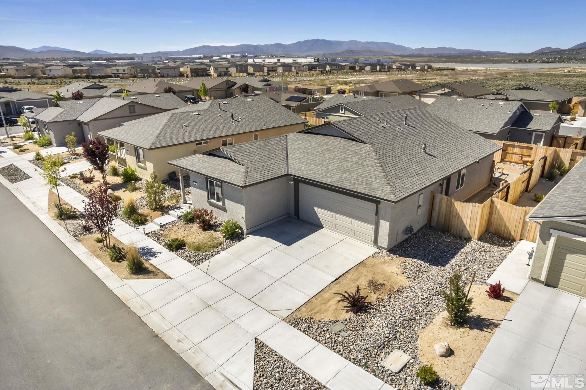 623 Yerington Drive Reno, NV 89506 - Photo 20 of 40 an aerial view of a house with a mountain