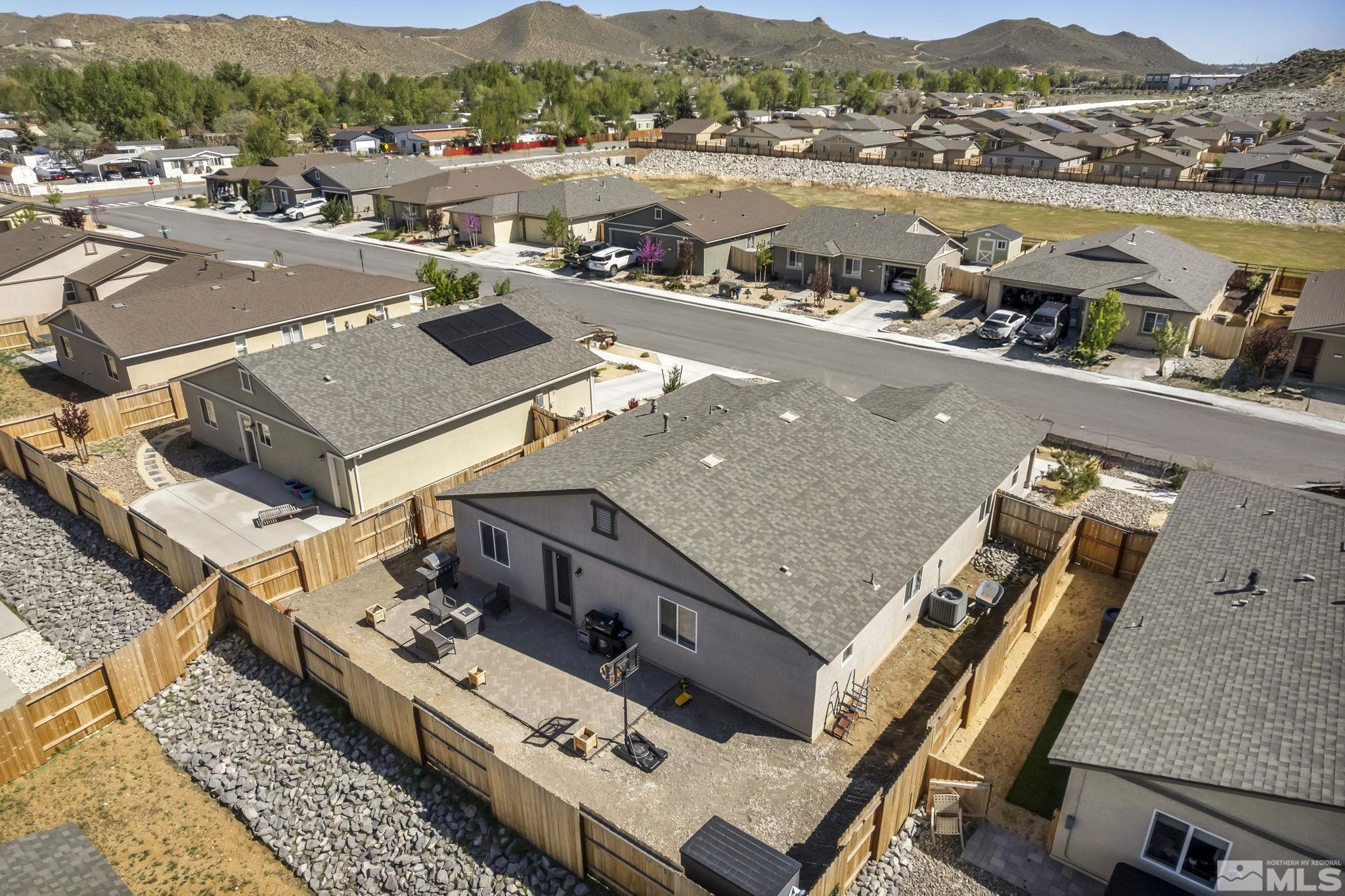 623 Yerington Drive Reno, NV 89506 - Photo 23 of 40 an aerial view of a house with a lake view