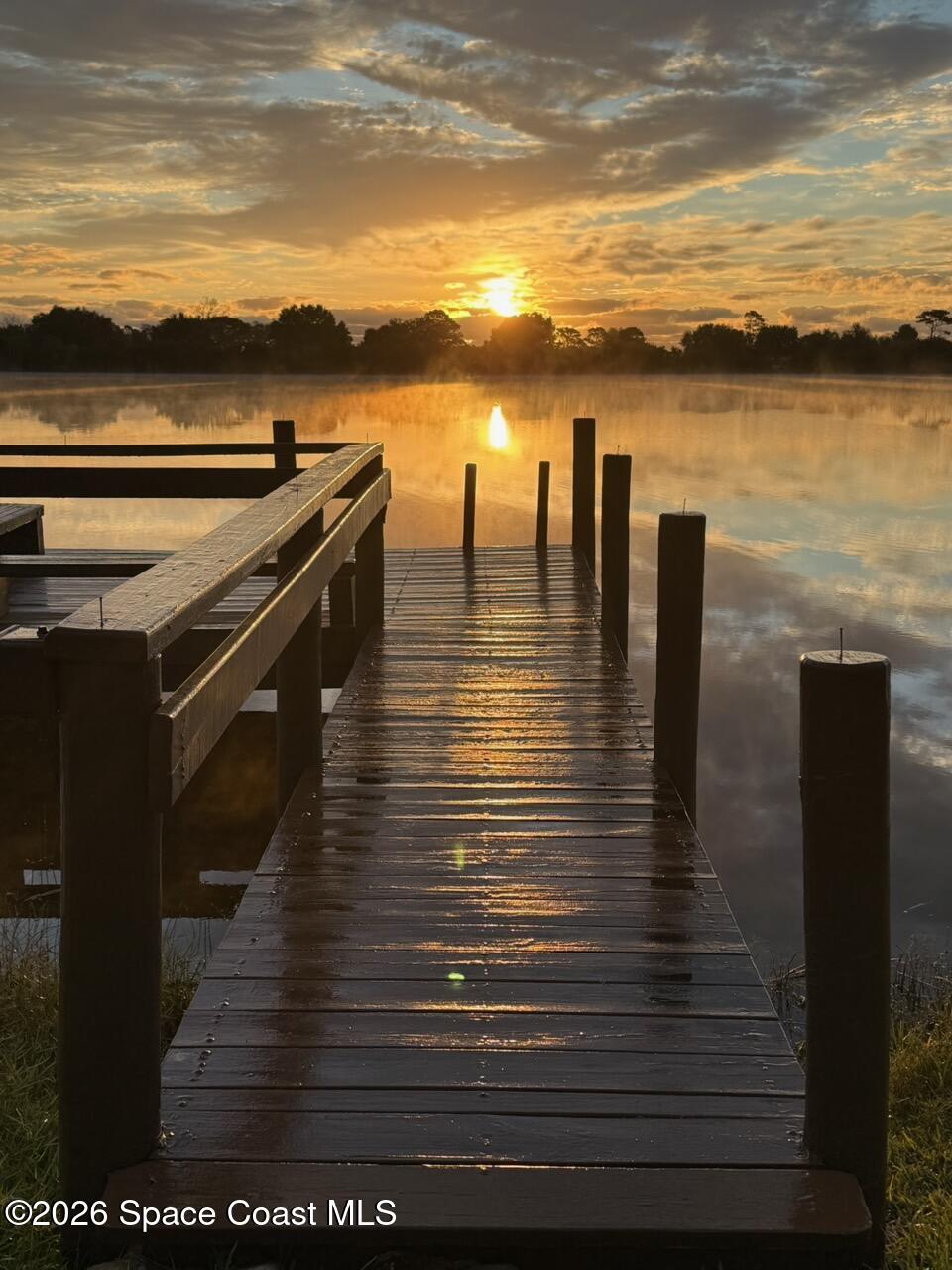 355 Lake View Lane Palm Bay, FL 32909 - Photo 37 of 49 a view of outdoor space with lake view