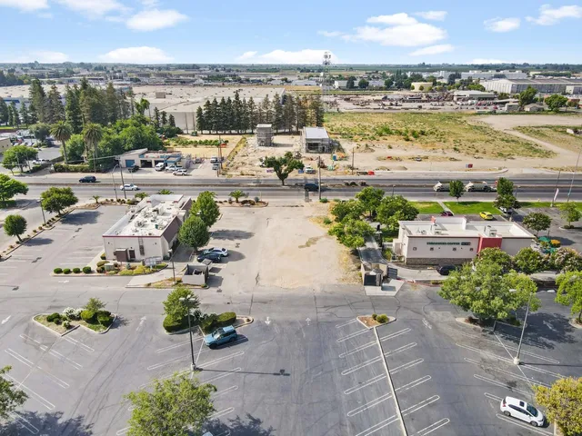 a view of a city and ocean view