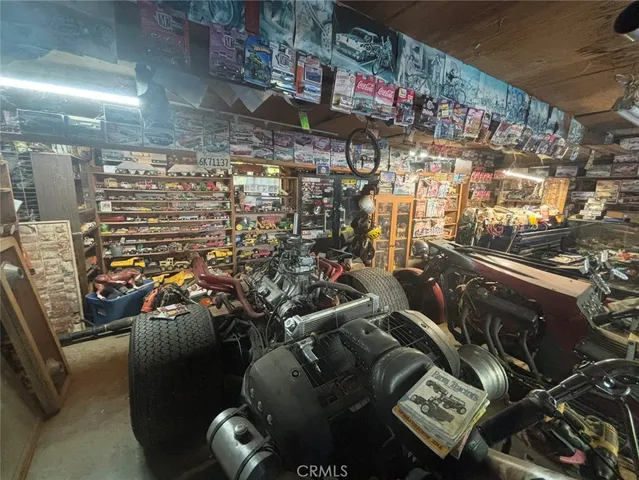 a view of water heater room