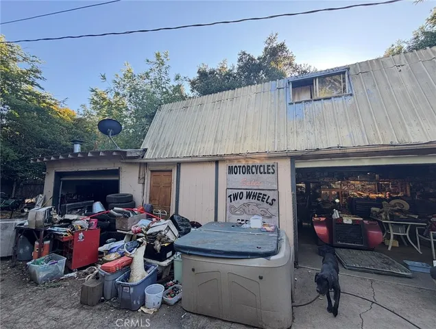 a view of a room with storage and utility