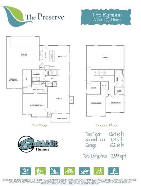 120 Fallberry Street, Unit LOT 217 Oak Ridge, TN 37830 - Photo 17 of 17 Rymann Floorplan