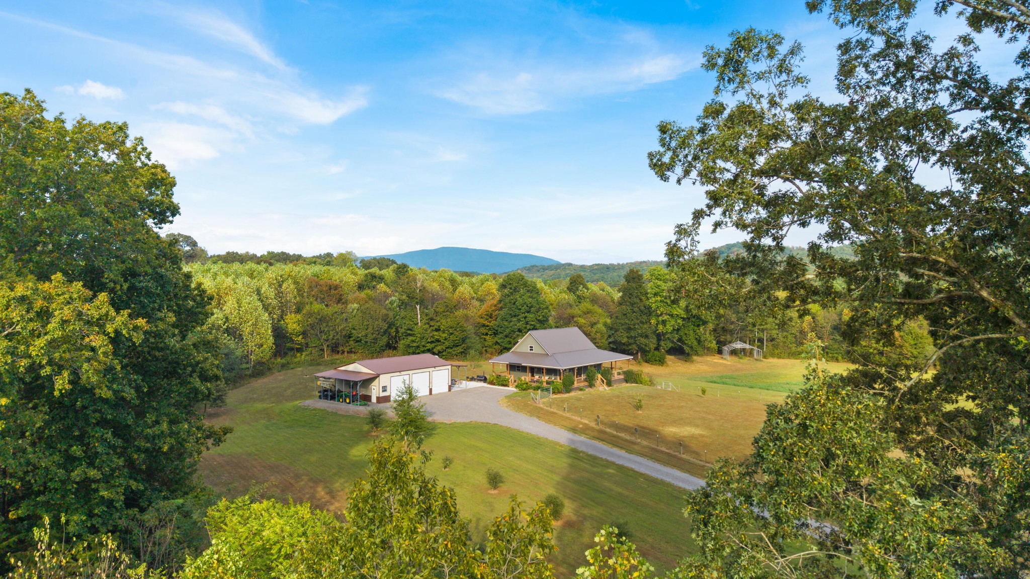 2054 Horns Creek Road Ocoee, TN 37361 - Photo 2 of 42 a view of a patio with furniture and garden