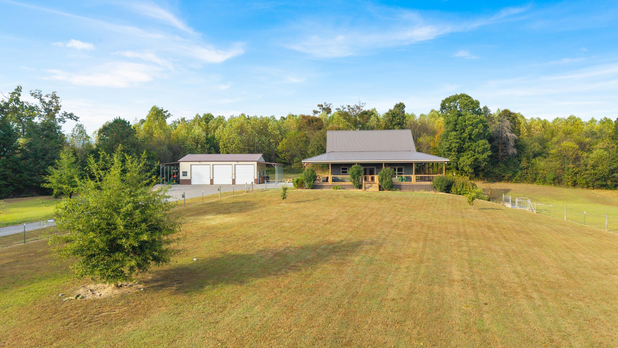 2054 Horns Creek Road Ocoee, TN 37361 - Photo 5 of 42 a front view of a house with a yard and mountain view