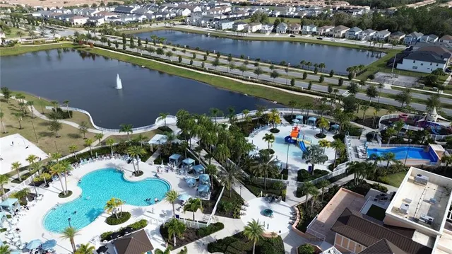 a outdoor patio with a table and chairs