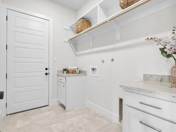 a view of a closet