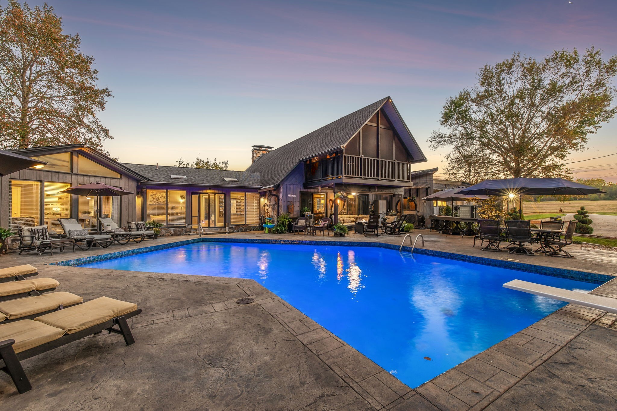 1985 Country View Chapmansboro, TN 37035 - Photo 86 of 88 a swimming pool with outdoor seating yard and barbeque oven