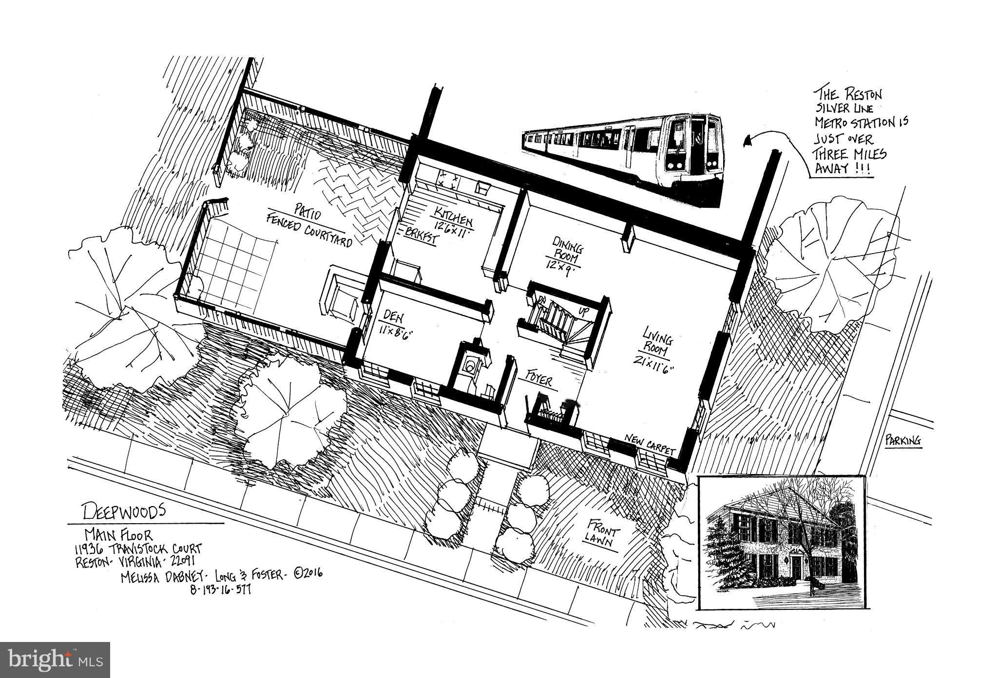 11936 Travistock Court Reston, VA 20191 - Photo 29 of 30 Floor Plans Main Level