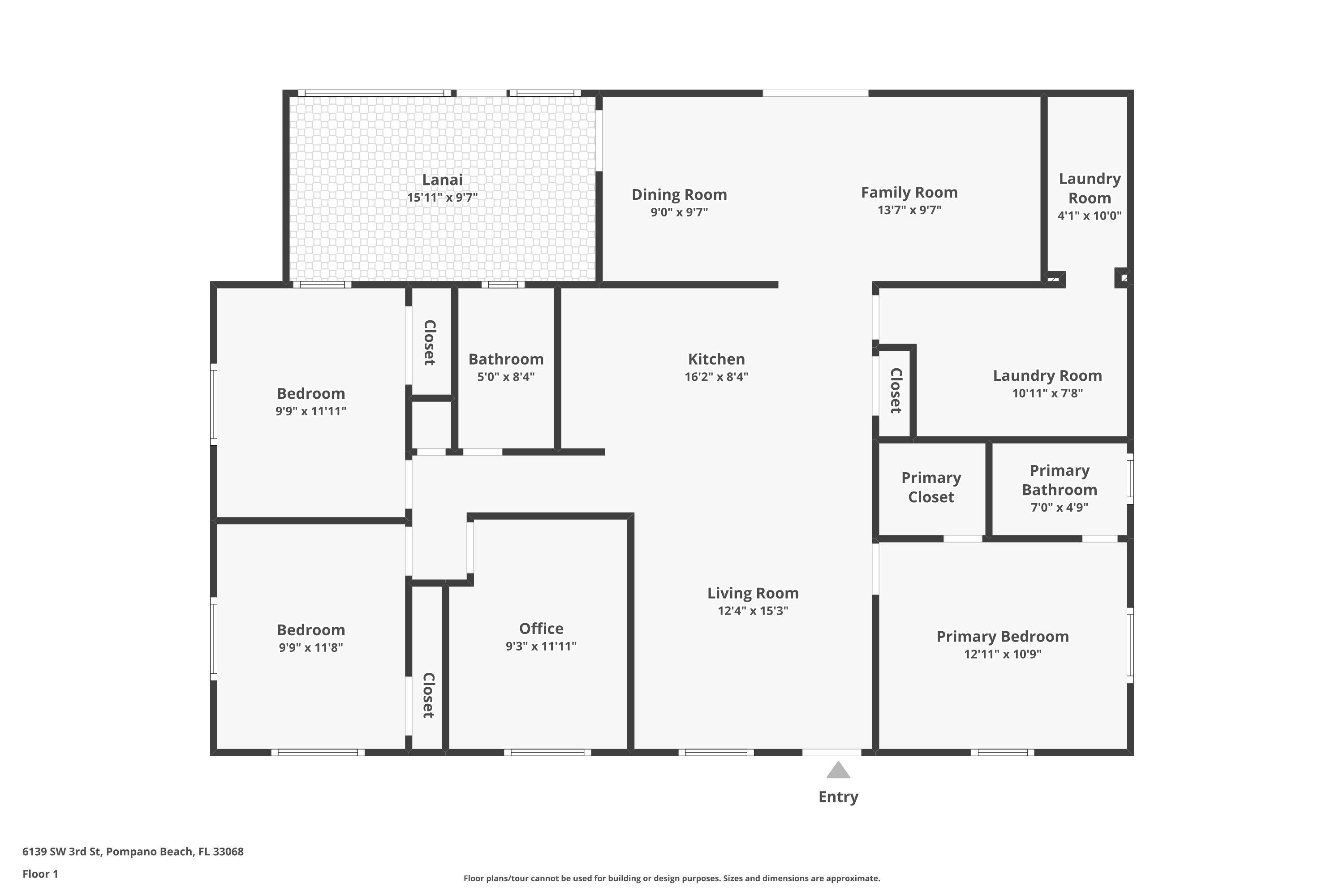 6139 Southwest 3rd Street Margate, FL 33068 - Photo 51 of 51 1-Floor-1 2