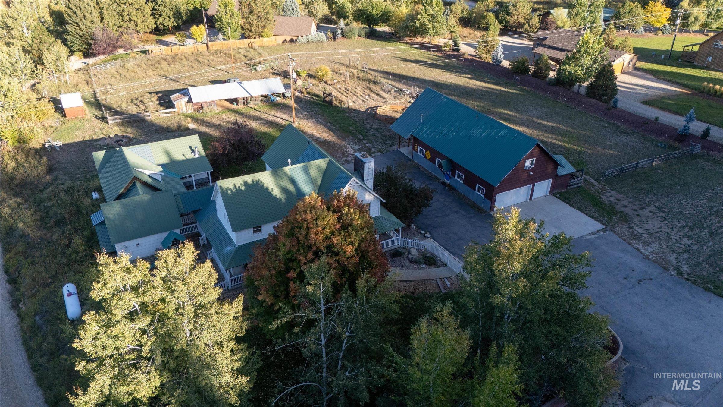 315 South Middlefork Road Garden Valley, ID 83622 - Photo 42 of 49 Aerial view of property and surrounding area