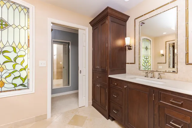 a view of a house with a big yard