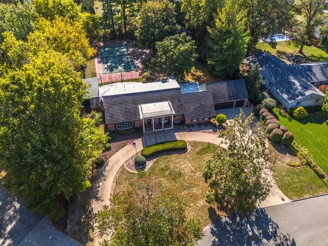 a view of a entryway door front of a house