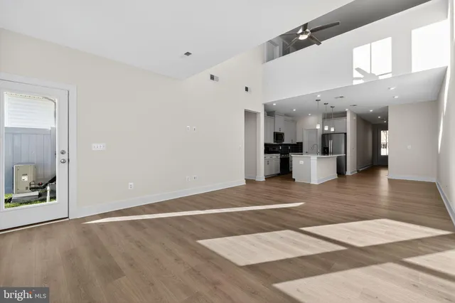 a view of kitchen and utility room