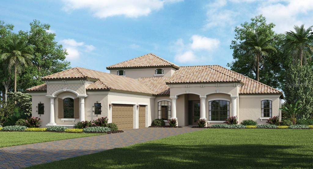 5636 Cloverleaf Lakewood Ranch Lakewood Ranch, FL 34211 - Photo 1 of 1 a view of a white house with a big yard and potted plants
