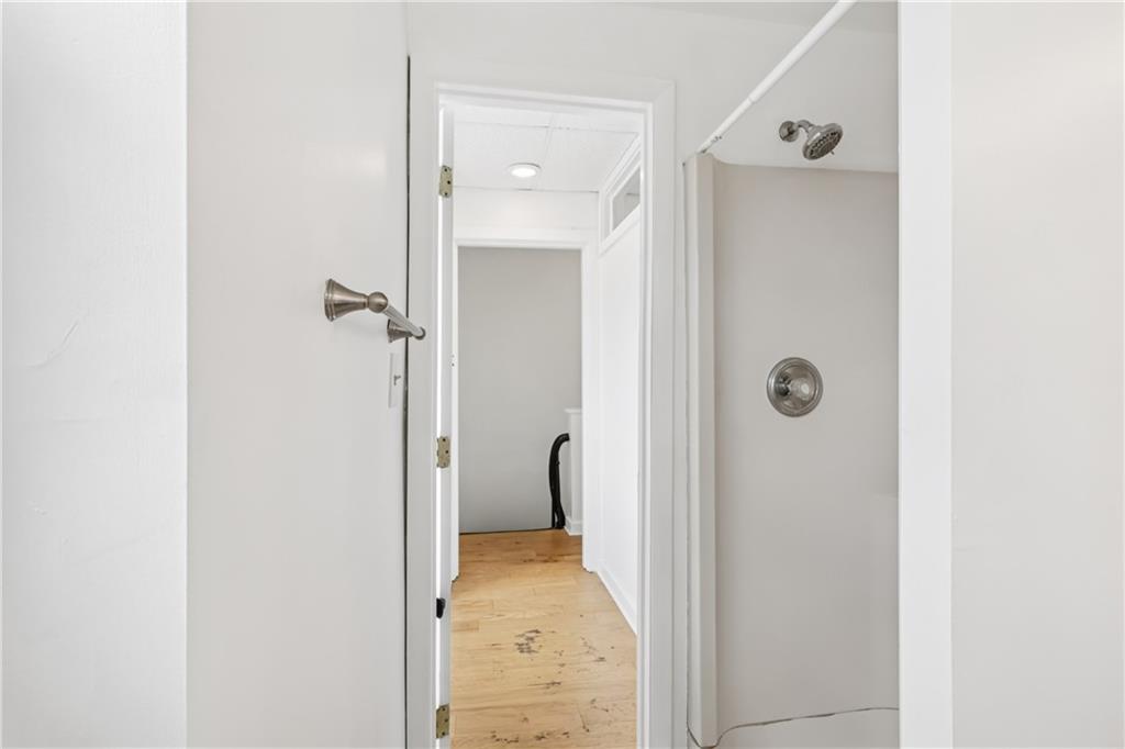 4723 Butler Street Pittsburgh, PA 15201 - Photo 38 of 47 a view of a bathroom with shower