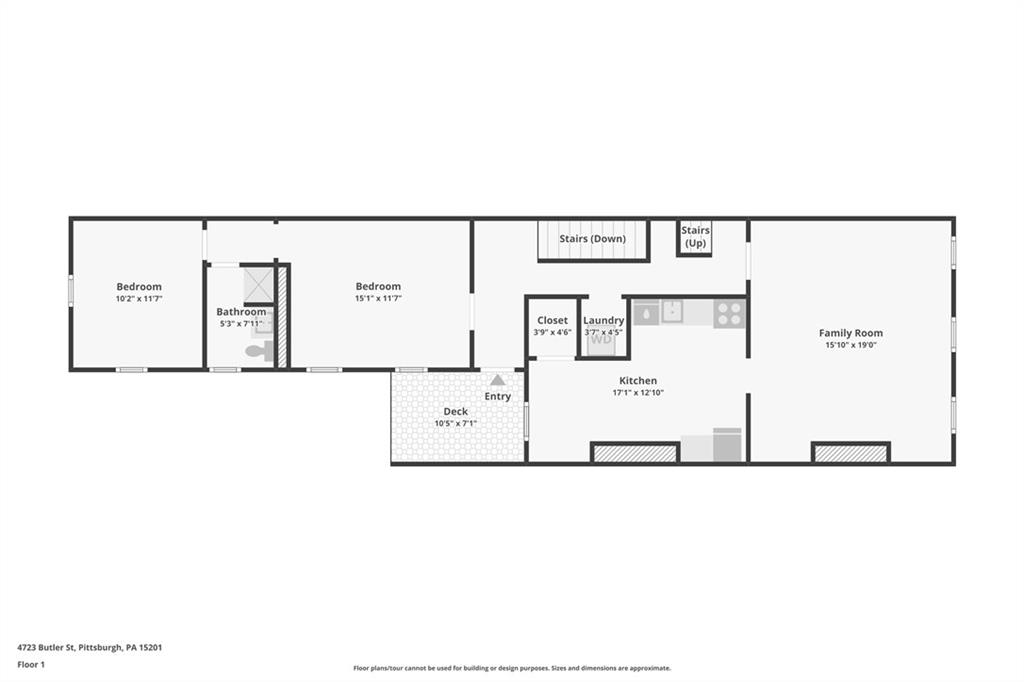 4723 Butler Street Pittsburgh, PA 15201 - Photo 46 of 47 a view of a white wall with a white wall