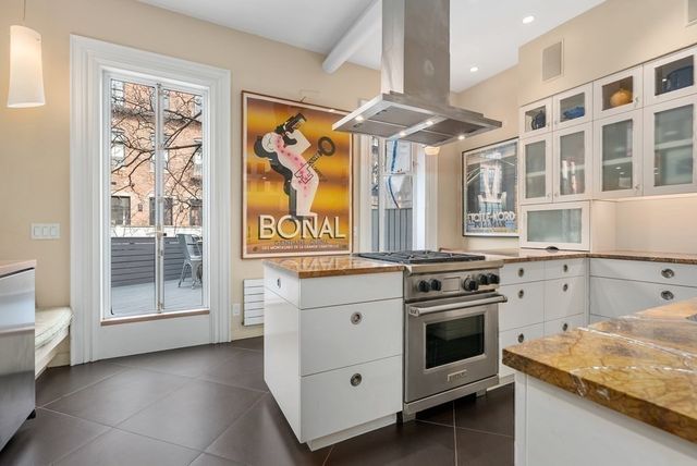 a view of a city with tall buildings