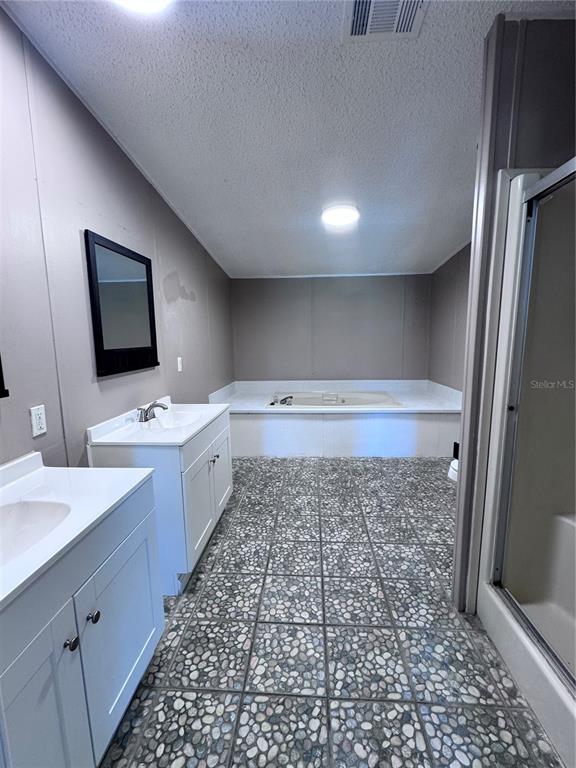 4300 Meadow Ridge Avenue Mulberry, FL 33860 - Photo 13 of 25 a bathroom with a bathtub sink and mirror