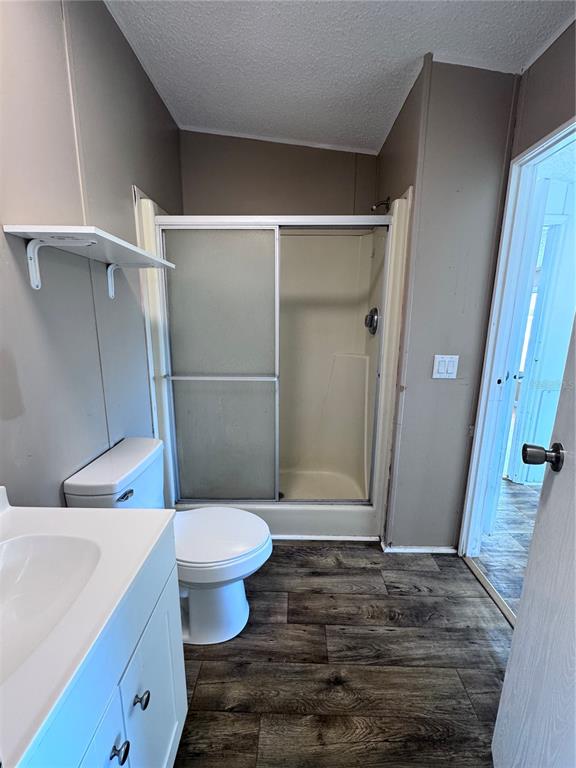 4300 Meadow Ridge Avenue Mulberry, FL 33860 - Photo 17 of 25 a bathroom with a toilet and a shower
