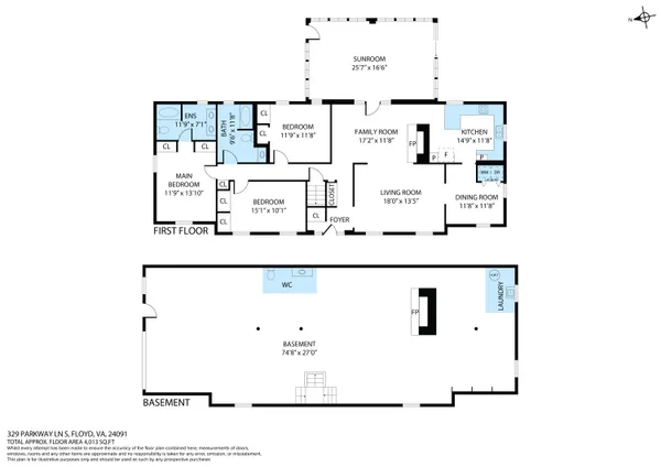 $499,900 | 329 Parkway Lane South, Floyd, VA 24091