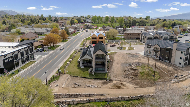 250 South Main Street, Unit 24 Alpine, UT 84004 - Photo 45 of 50 Aerial view of residential area featuring mountains