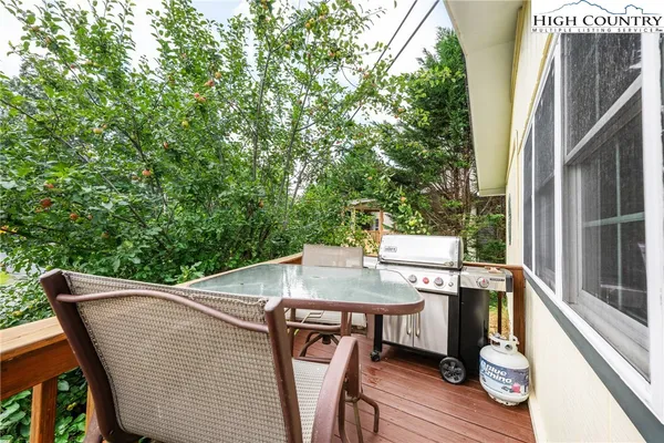 a view of backyard of house