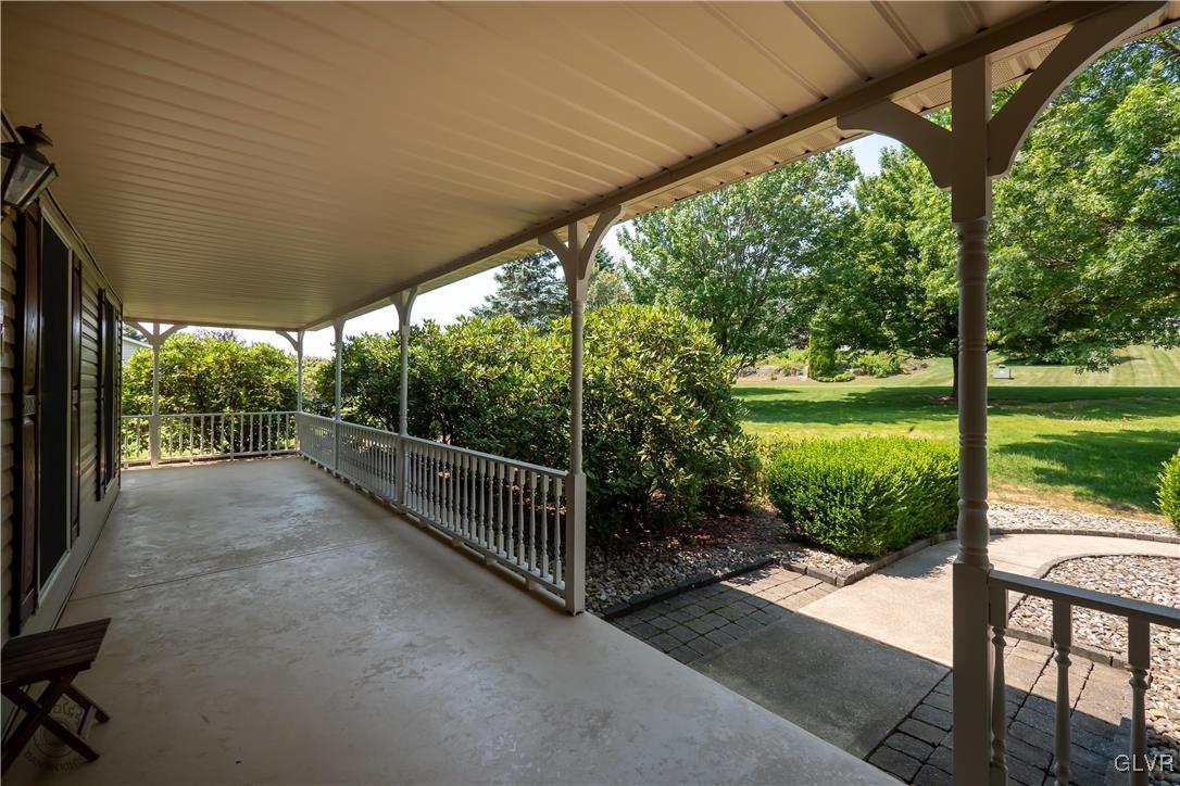 201 Ruth Road Bath, PA 18014 - Photo 32 of 49 a view of a room with porch and garden
