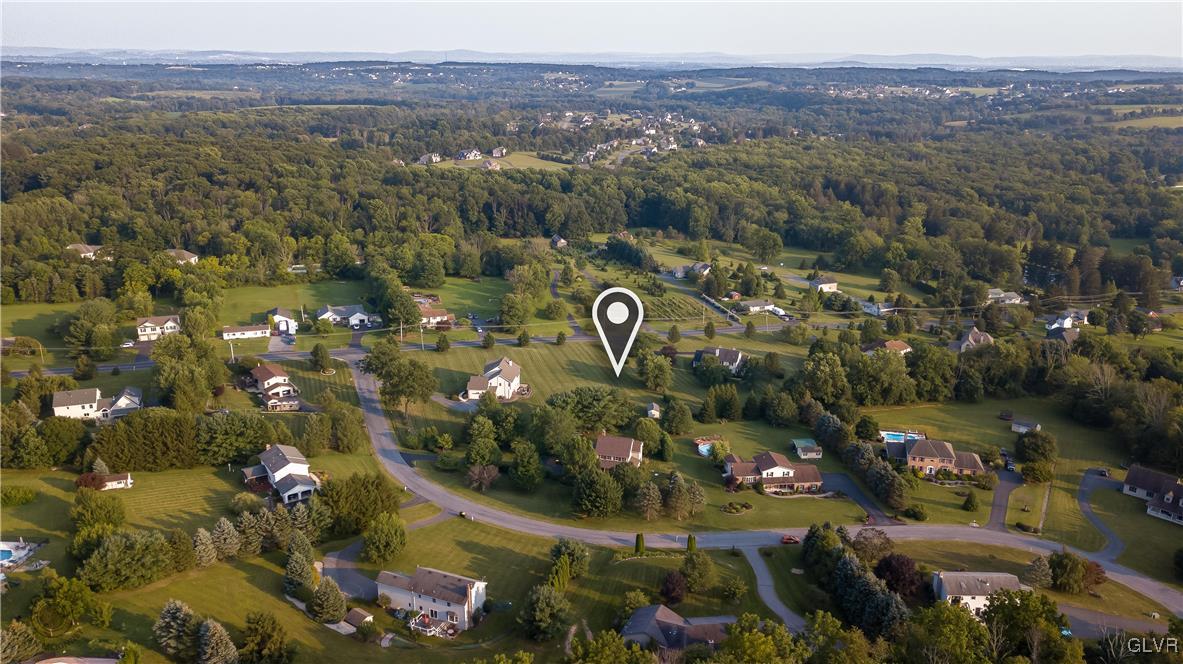 201 Ruth Road Bath, PA 18014 - Photo 44 of 49 an aerial view of a city with lots of residential buildings