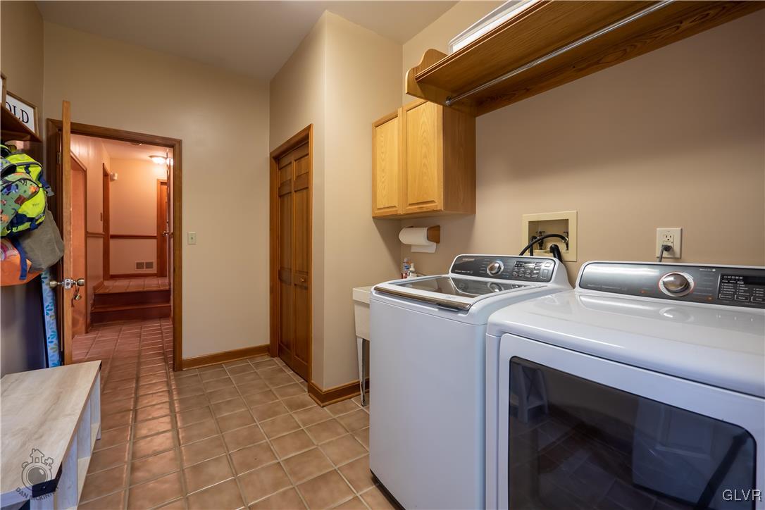 201 Ruth Road Bath, PA 18014 - Photo 47 of 49 a utility room with dryer and washer