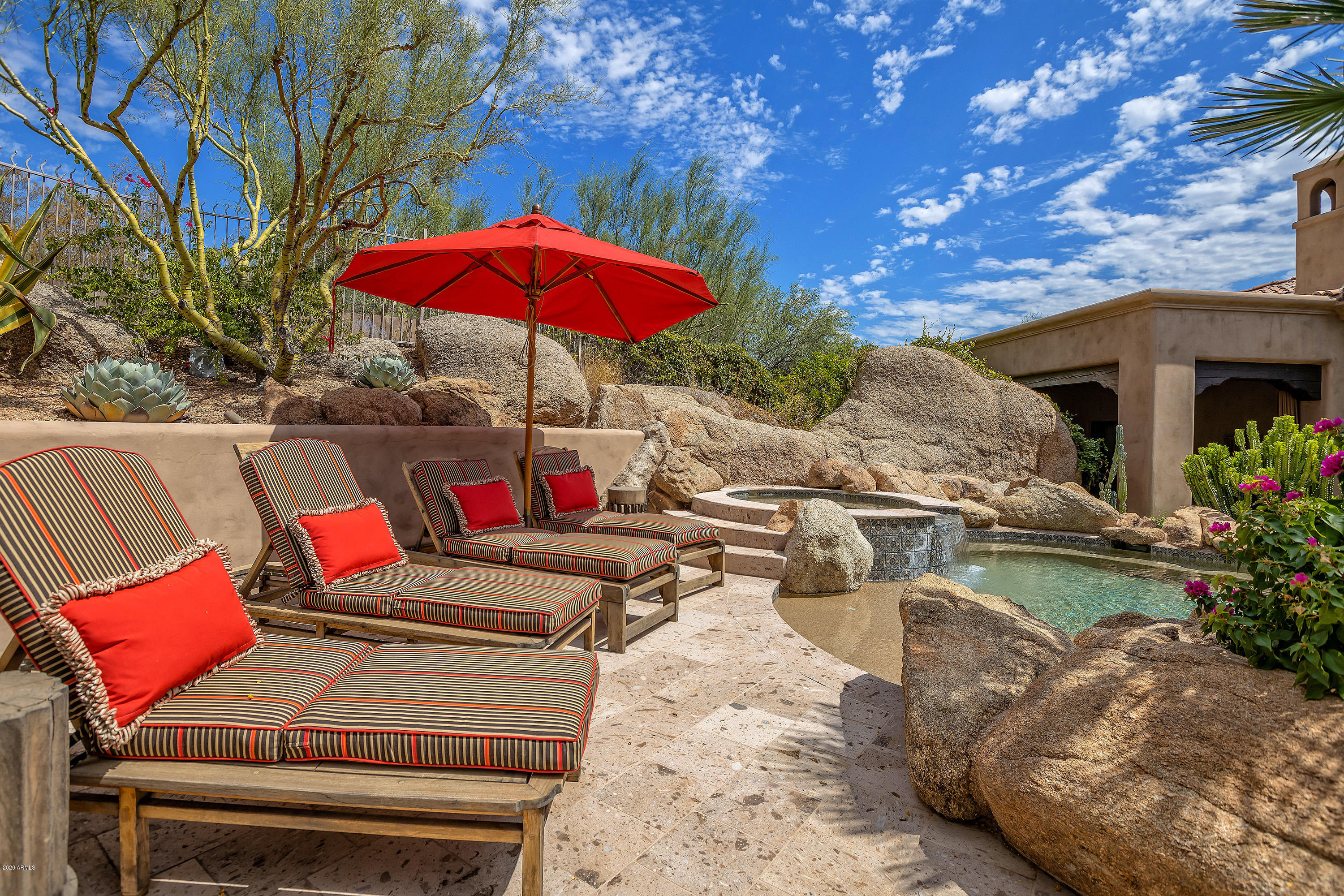 10040 East Happy Valley Road, Unit 787 Scottsdale, AZ 85255 - Photo 45 of 53 Private backyard