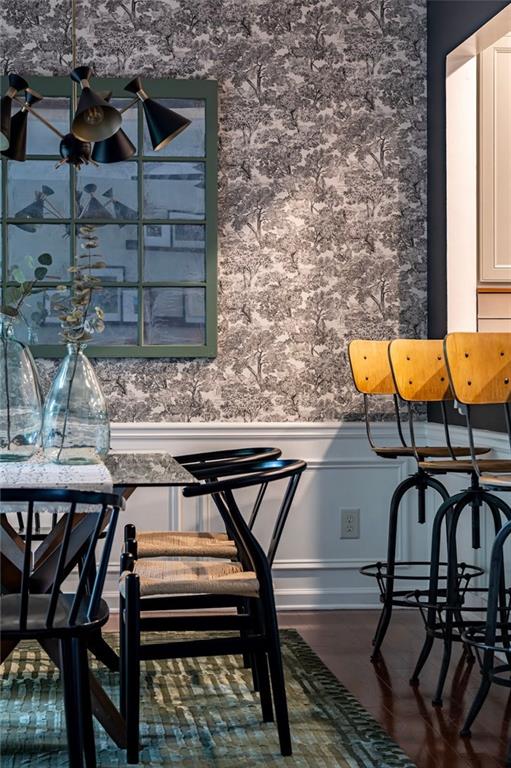 5800 Oakdale Road Southeast, Unit 150 Mableton, GA 30126 - Photo 6 of 36 a backyard of a house with table and chairs