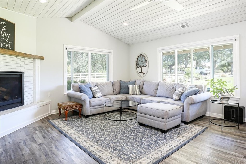 1585 Donelson Place Templeton, CA 93465 - Photo 4 of 37 a living room with furniture and a fireplace