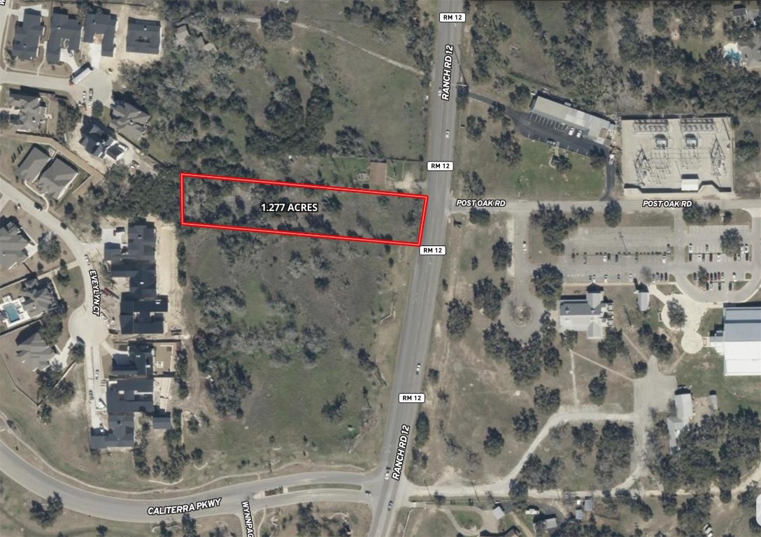 12 Ranch Road 12 Dripping Springs, TX 78620 - Photo 1 of 6 Map of property location featuring property parcel outlined