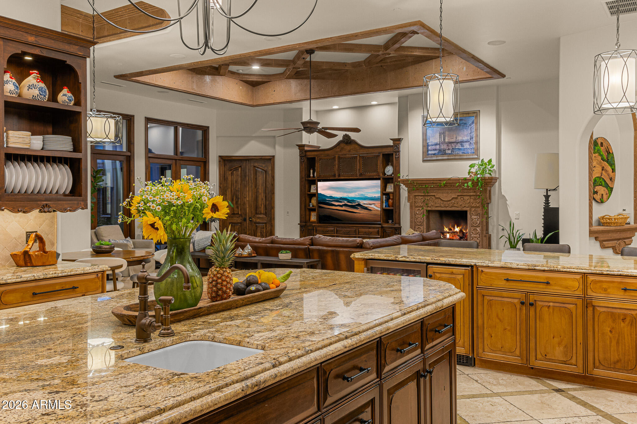 5401 East Mockingbird Lane Paradise Valley, AZ 85253 - Photo 58 of 62 60kitchen2_twilight