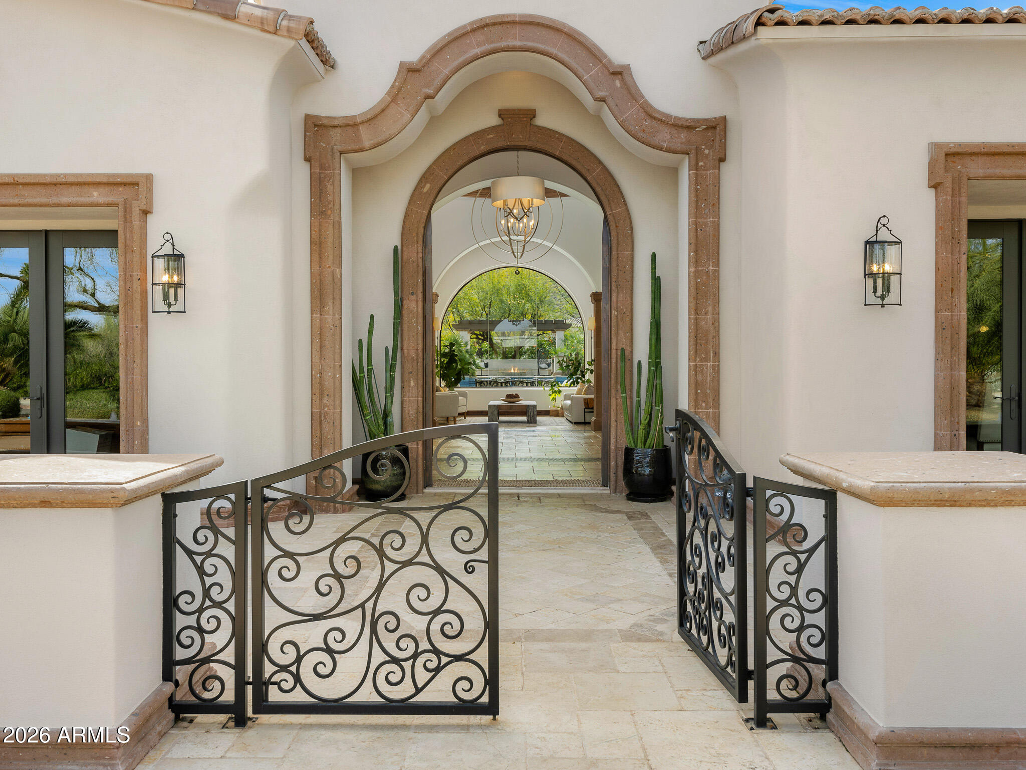 5401 East Mockingbird Lane Paradise Valley, AZ 85253 - Photo 6 of 62 03gated front entrance