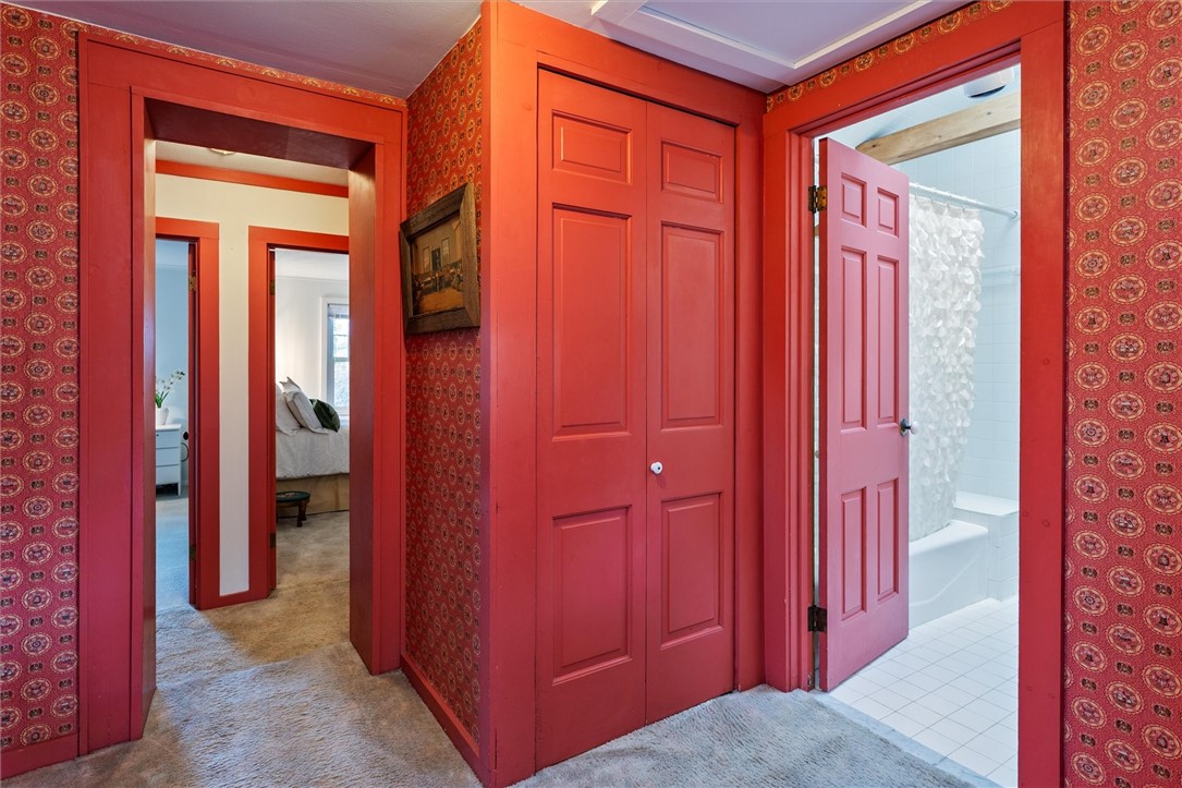 1728 Clarkson Parma Townline Road Parma, NY 14420 - Photo 25 of 50 hallway to 1st floor bath and bedrooms