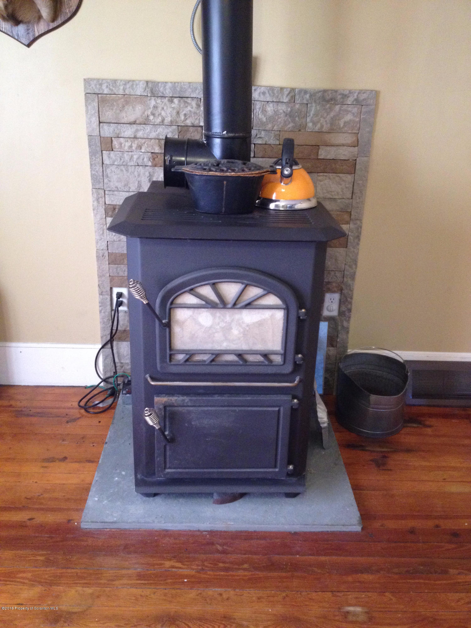 194 Old State Road Falls, PA 18615 - Photo 16 of 31 Coal Stove