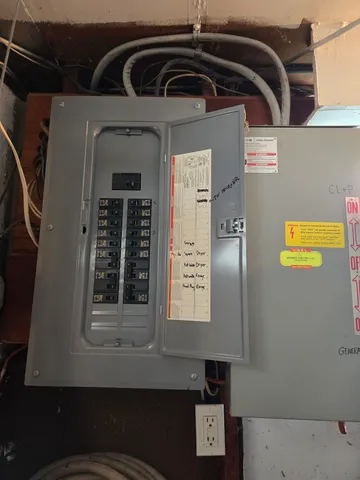 a view of front door of house