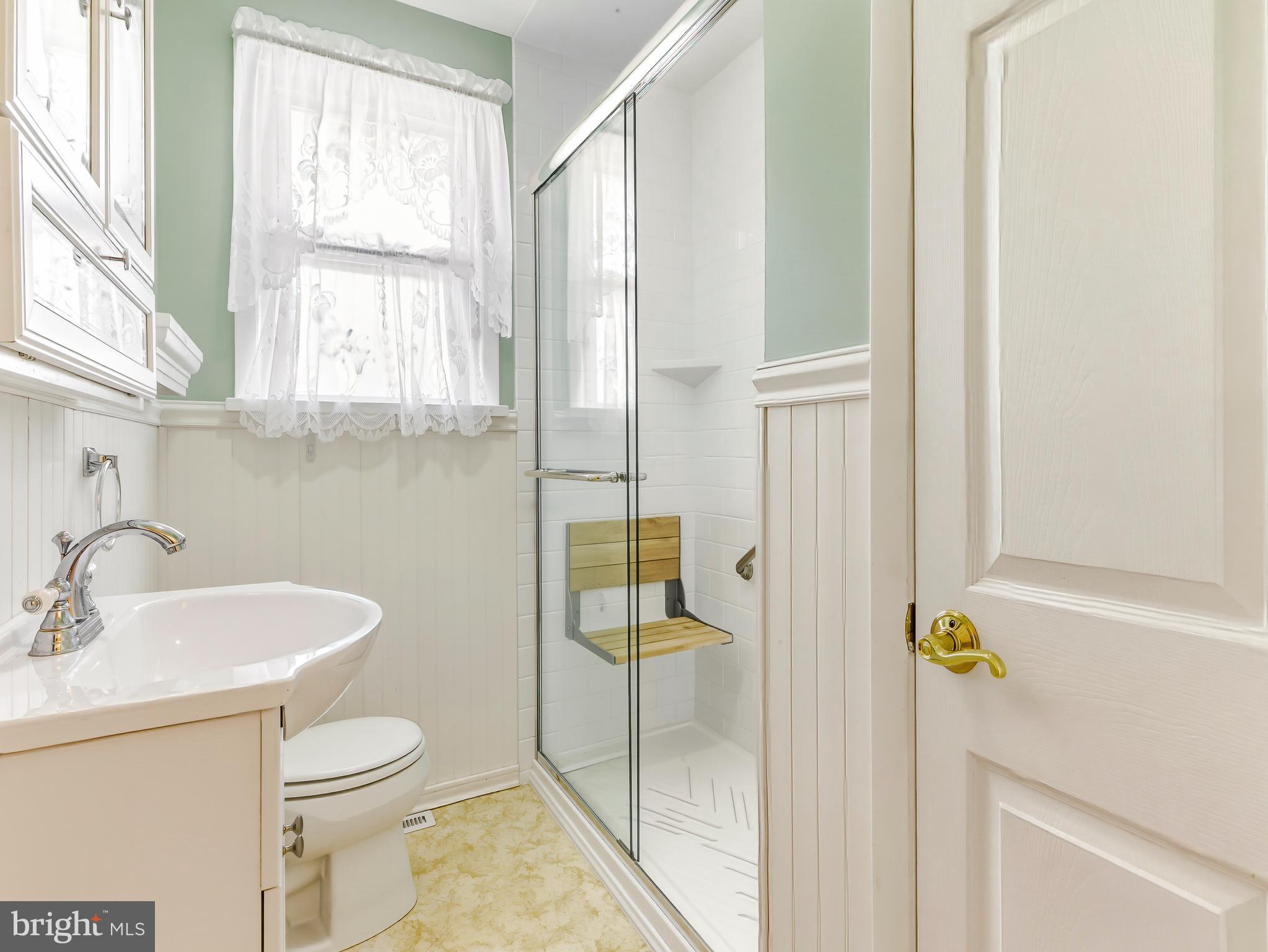 37 Harmony Road Gibbstown, NJ 08027 - Photo 13 of 20 Full bath remodeld with clear glass walk-in shower